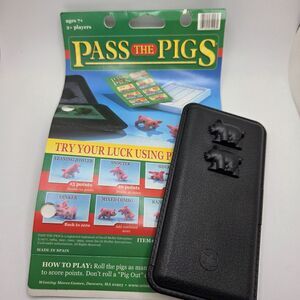 Vintage 2000 Pass The Pigs Party Travel Game Complete Original Packaging NOB